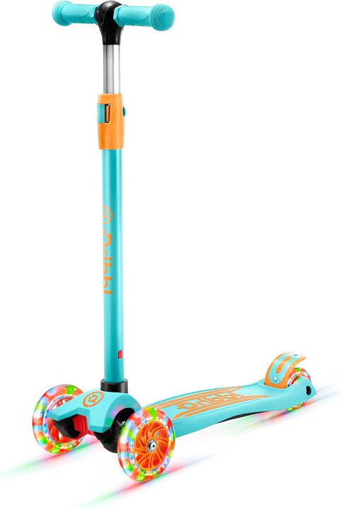 Dribbl 3-Wheel Kids Scooter - Lean-to-Steer Technology, Adjustable Height Handlebar, Wide Anti-Slip Deck, Scooter for Boys & Girls Ages 2+, Child Safety Approved, Support Riders Up to 165 lbs Dribbl 3-Wheel Kids Scooter - Lean-to-Steer Technology, Adjustable Height Handlebar, Wide Anti-Slip Deck, Scooter for Boys & Girls Ages 2+, Child Safety Approved, Support Riders Up to 165 lbs