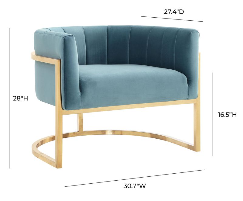 Magnolia Velvet Chair
