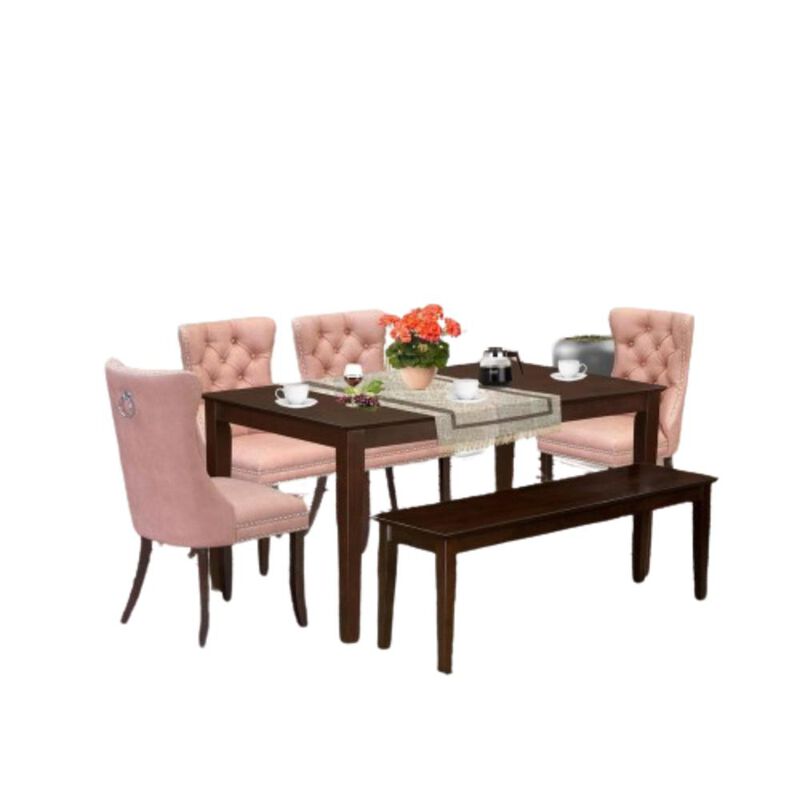 6 Piece Dining Room Set Consists of a Rectangle Kitchen Table