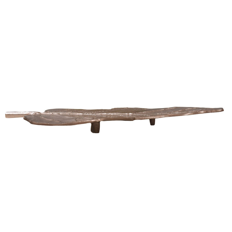 Handmade Decorative Silver Color Coated 7.08 x 4.72 x 0.74 Inches Aluminium Tray 062AB BBH Home's