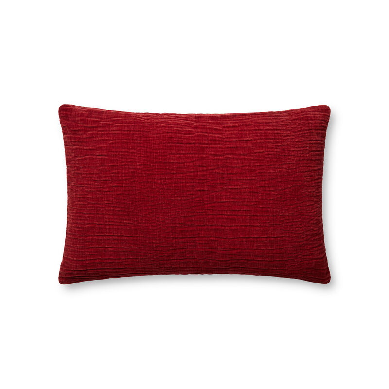 Red 13''x21'' Poly Pillow
