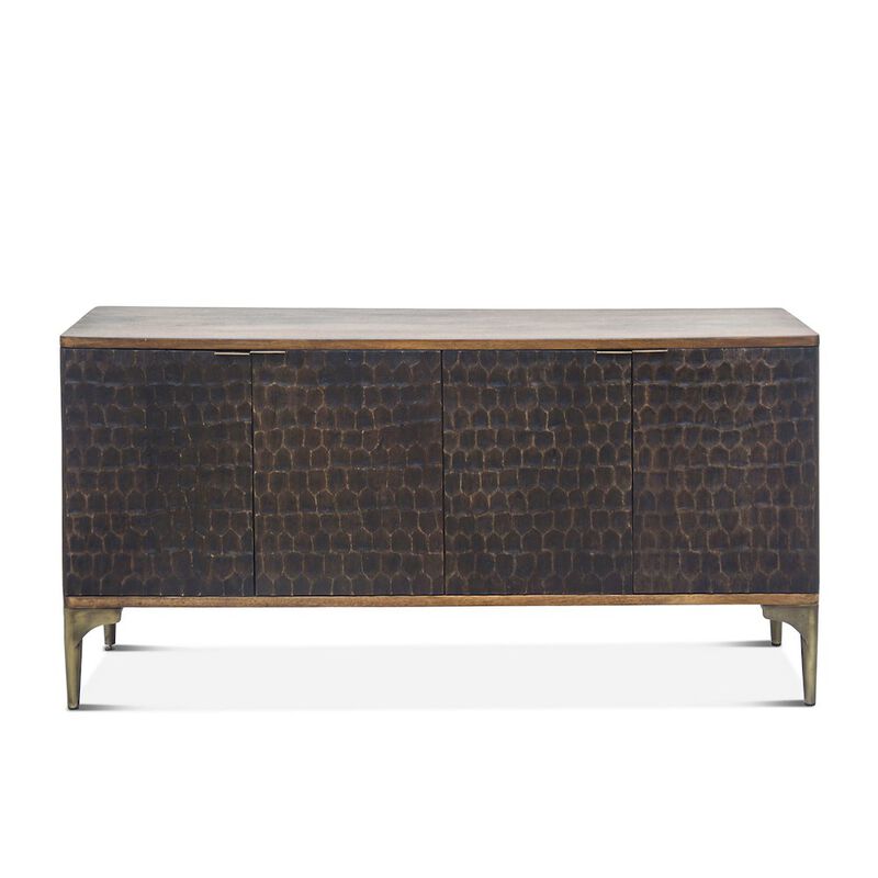 World Interiors Vallarta Two Tone Mango Wood Sideboard