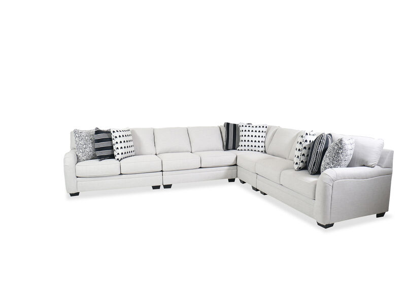 Huntsworth Gray 5-Piece Sectional