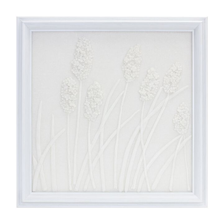 Floral Plaque – Charming Wall Décor for Home and Garden with Nature-Inspired Design