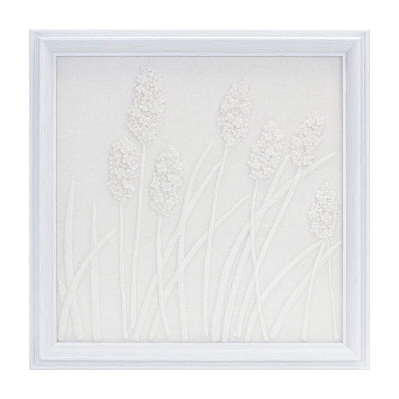 Floral Plaque – Charming Wall Décor for Home and Garden with Nature-Inspired Design