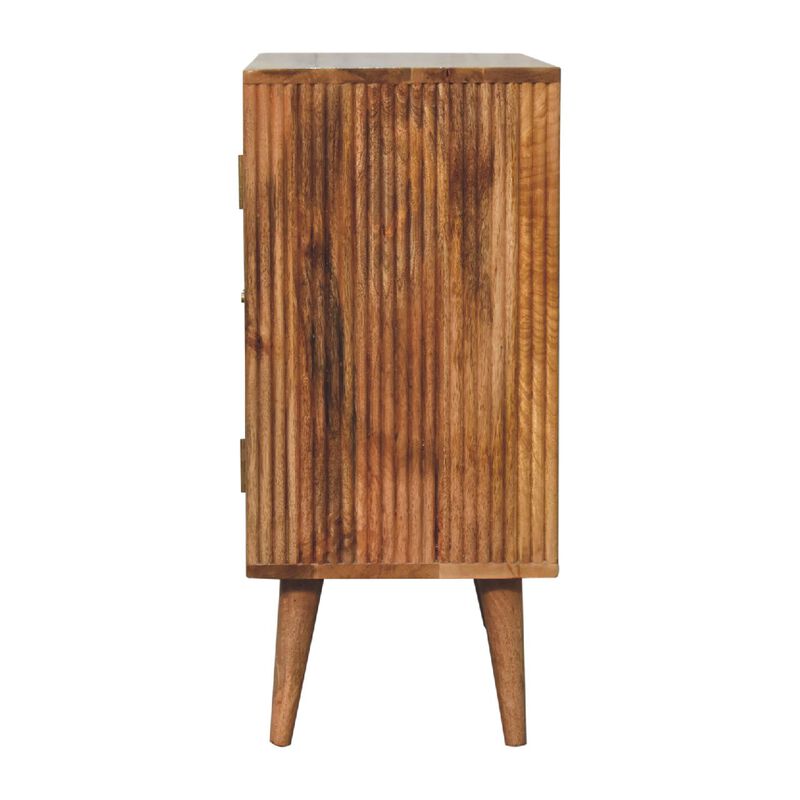 Artisan Furniture  Slade Solid Wood 2 Door Oak-ish Cabinet