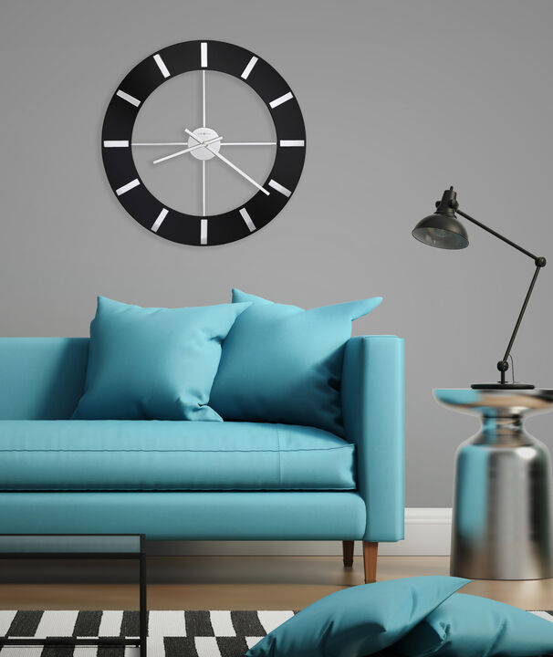 Howard Miller 625602 Howard Miller Onyx Wall Clock 625602