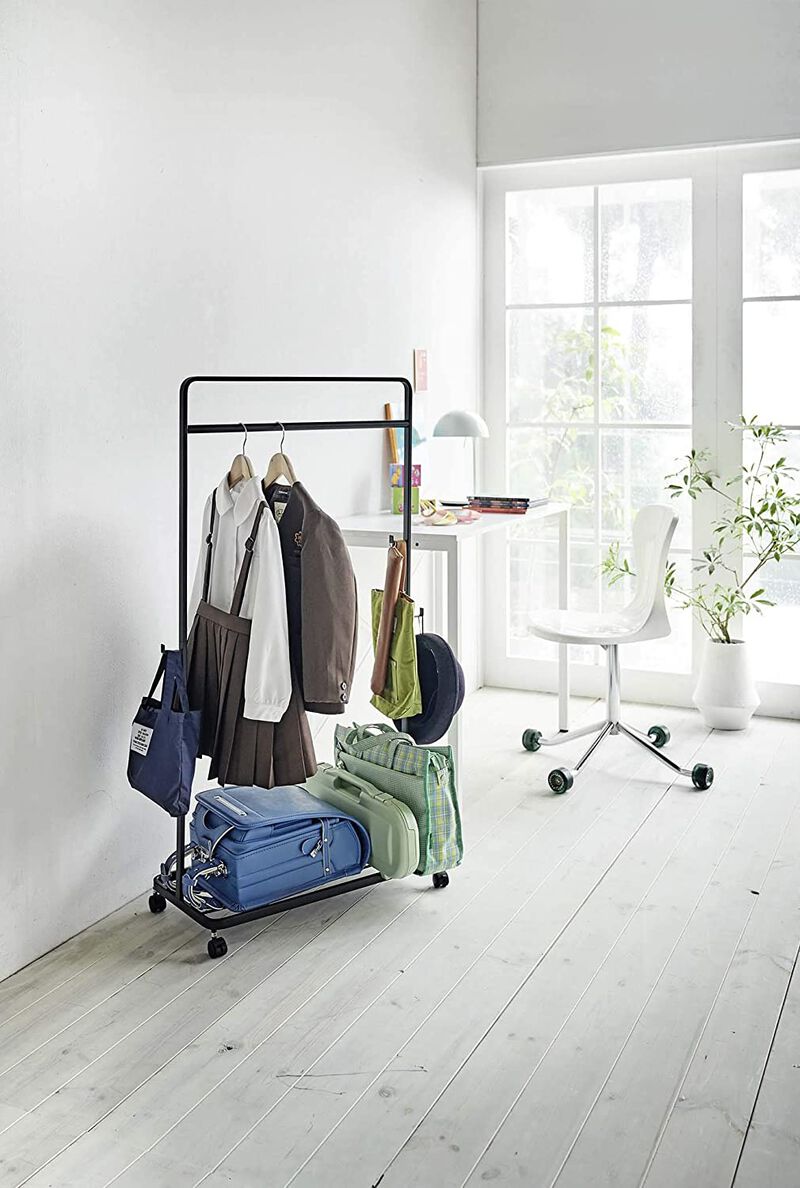 Kids' Rolling Coat Rack