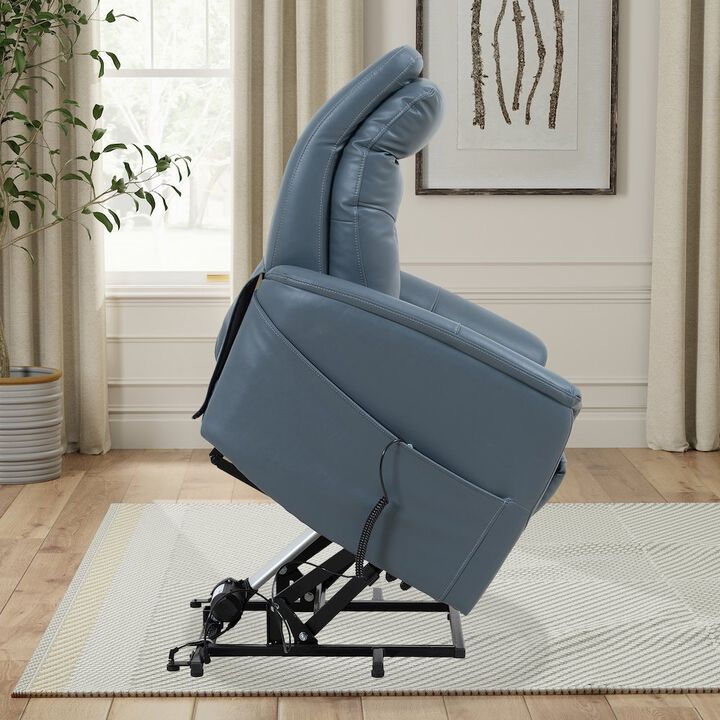 Softy Azure Power Lift Recliner with Articulating Headrest Two Pack