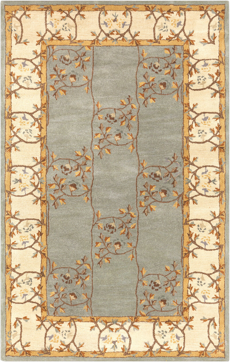 Caesar CAE-1100 6' x 9' Oval Green Rug