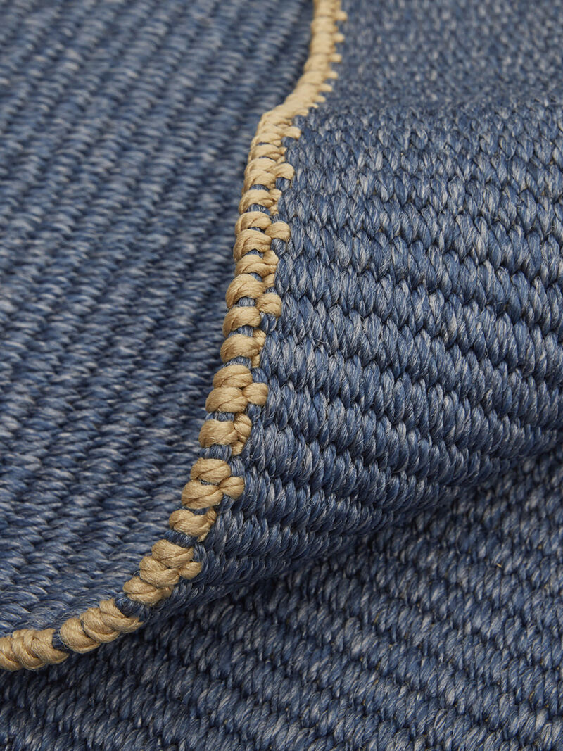 Theo 0827F 10' x 14' Blue/Tan Rug