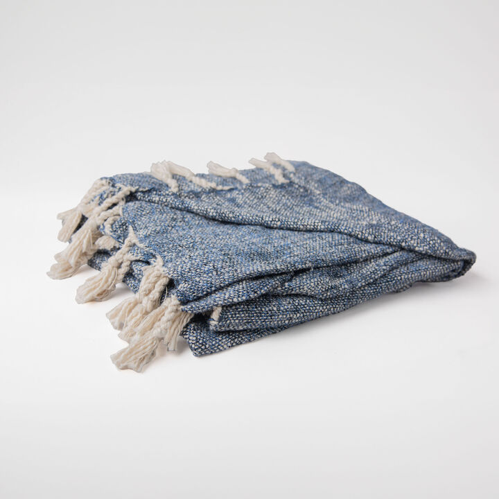 Navy 50" x 60" Throw Blanket
