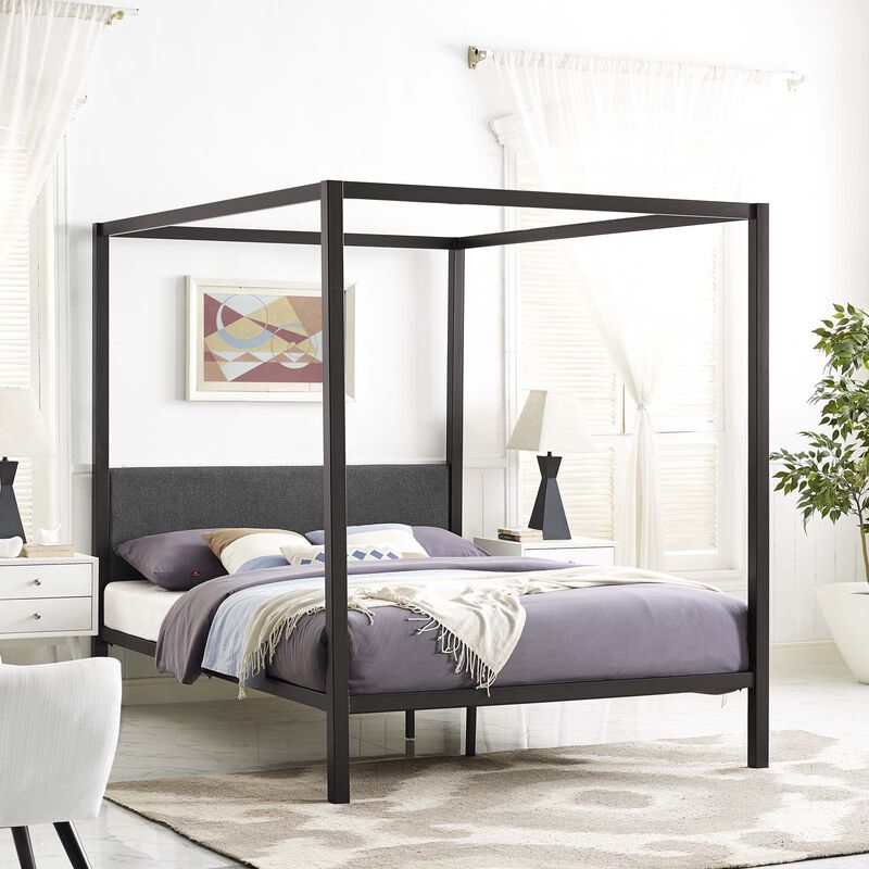 Modway - Raina Queen Canopy Bed Frame