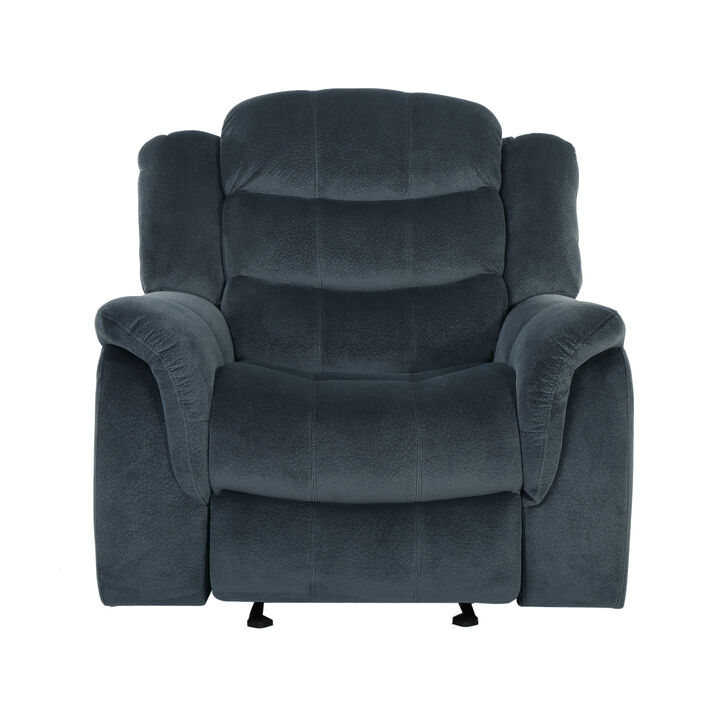 Merax Plush Fabric Recliner Chair