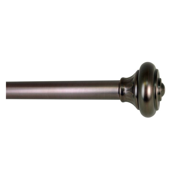 Lexington Royale Curtain Rod Set, Adjustable Length from 86" to 144"