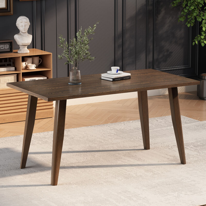 Merax Indoor 7 Pieces Wood Dining Set