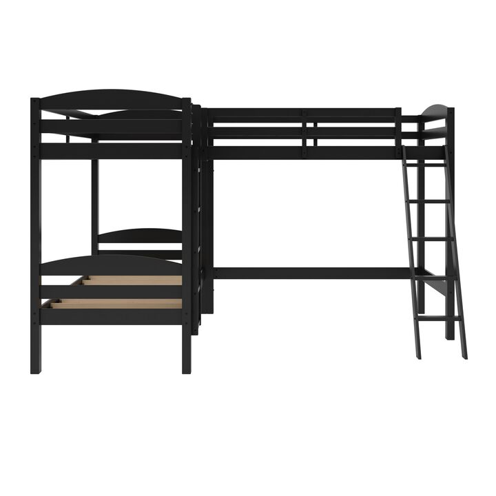 Giselle Triple Wood Bunk Bed