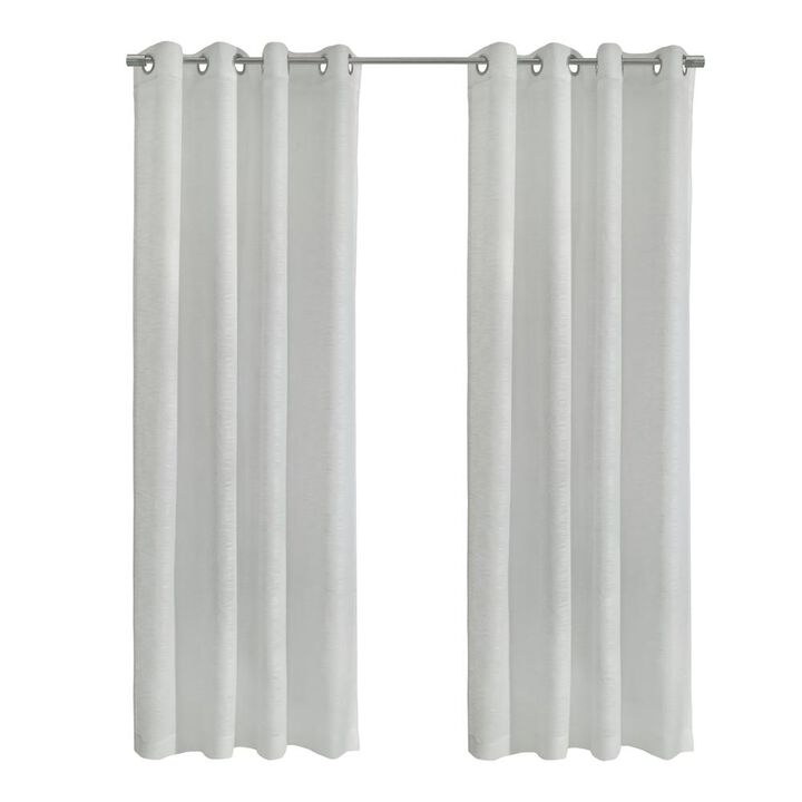 Habitat Boucle Sheer Premium Stylish and Functional Grommet Curtain Panel
