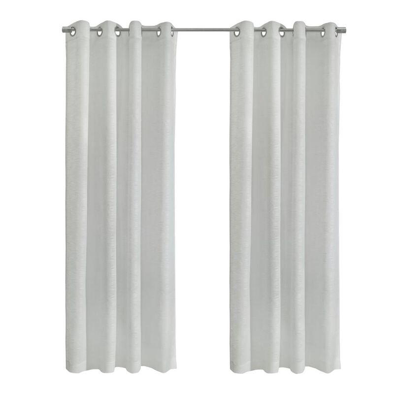 Habitat Boucle Sheer Premium Stylish and Functional Grommet Curtain Panel