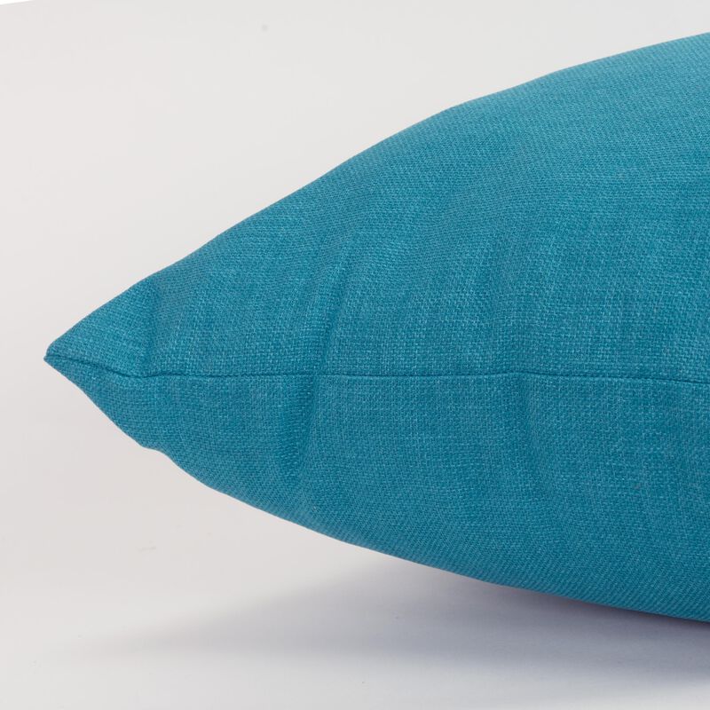 22"x22" Indoor/Outdoor Pillow, Dark Teal