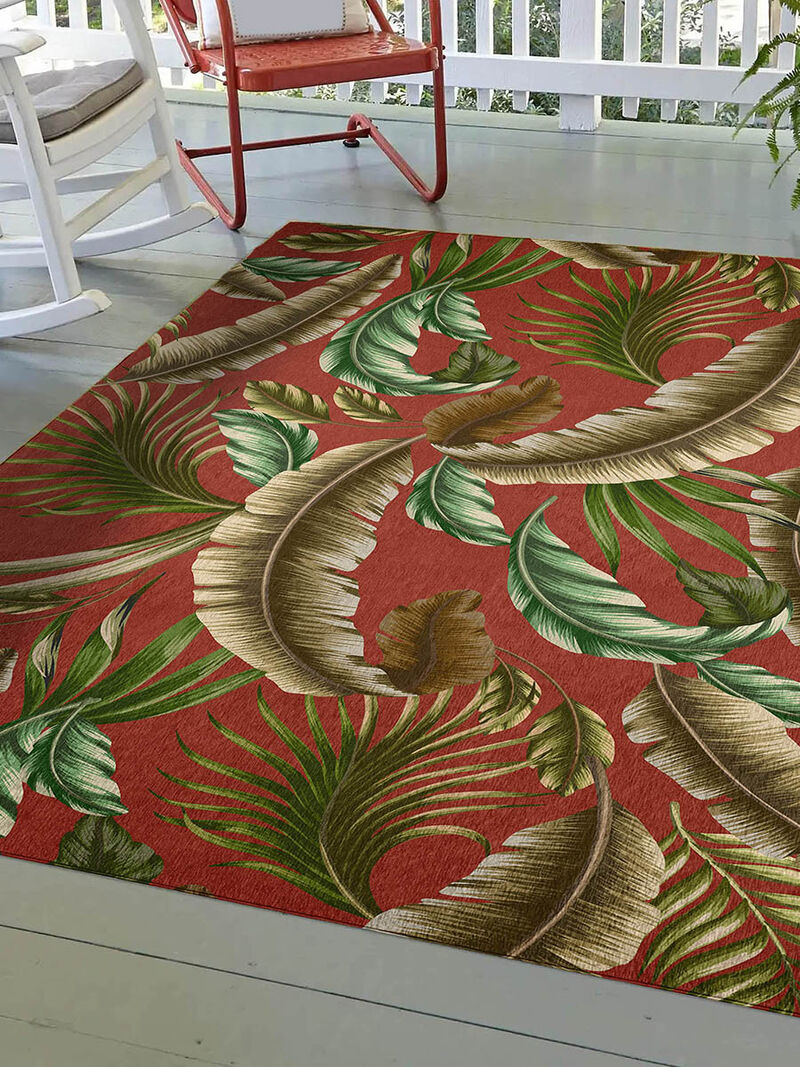 Tropics TC1 Paprika 8' x 10' Rug