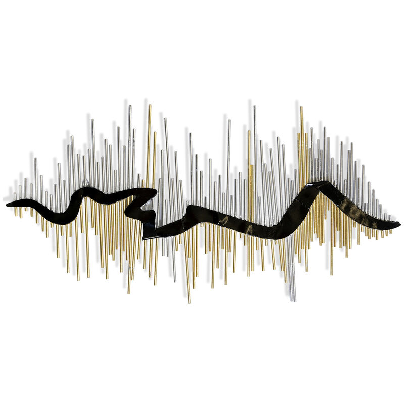 Fluted Ribbon Wall Sculpture