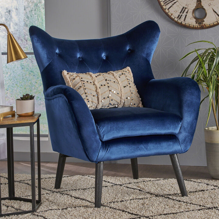 Merax Mid-century Upholstered Accent Chair