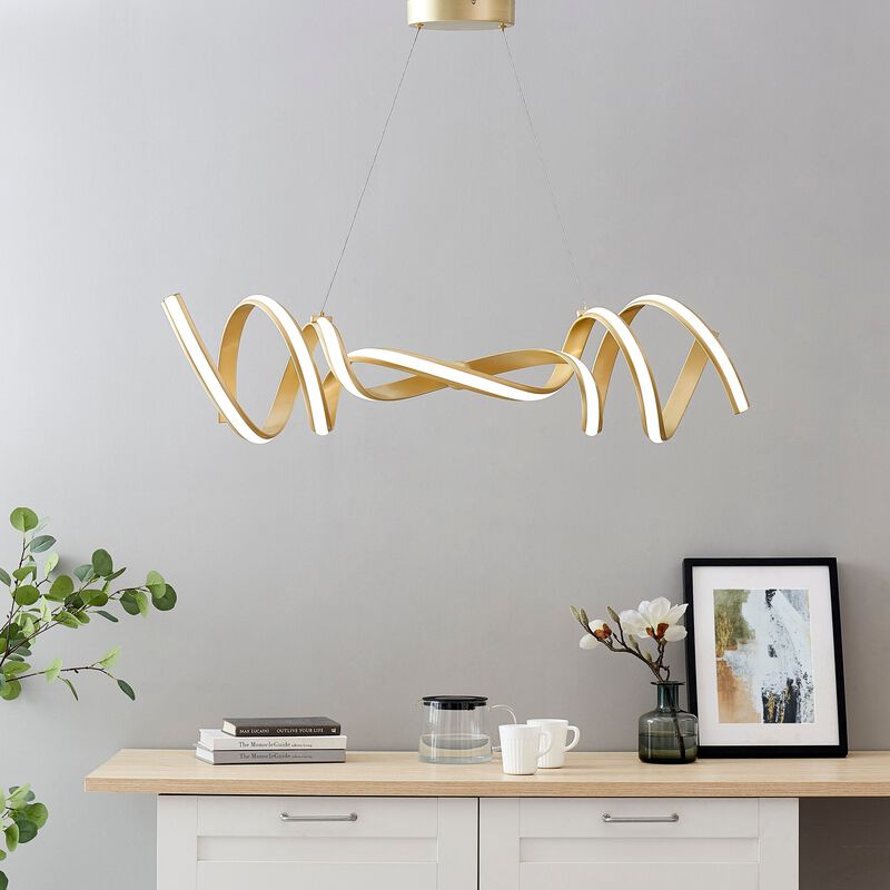 Munich Chandelier Chrome Metal Integrated LED Dimmable