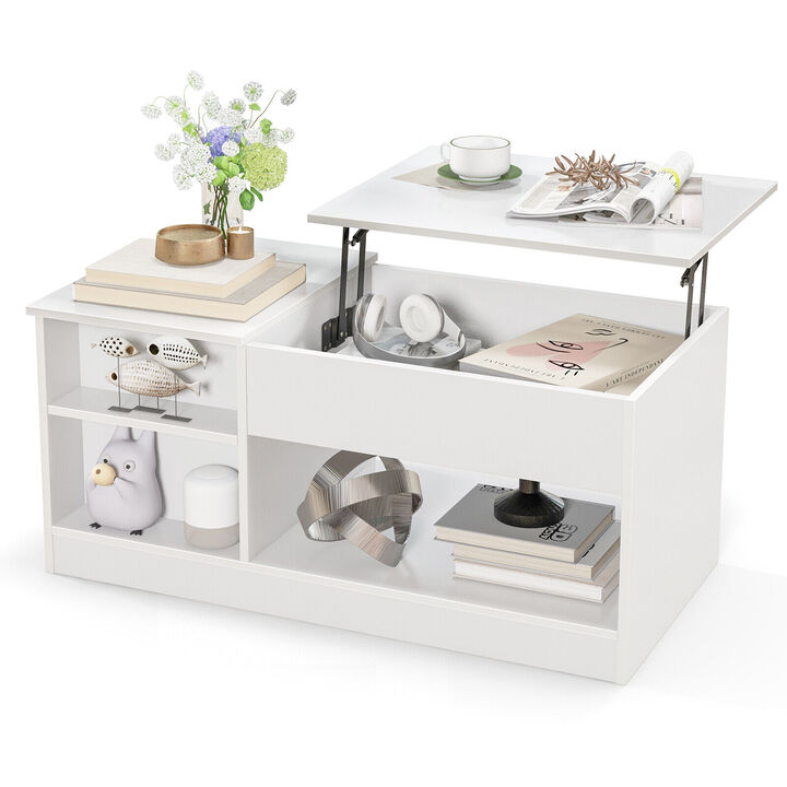 Modern Coffee Table with Lift Tabletop and Storage Compartments Modern Coffee Table with Lift Tabletop and Storage Compartments