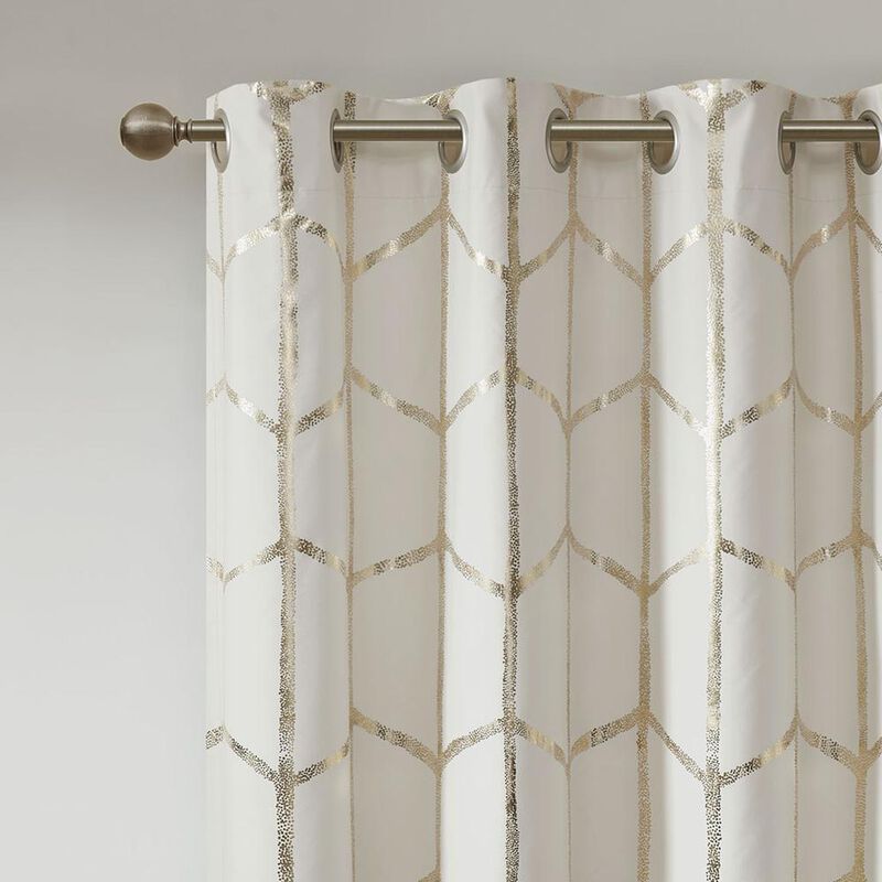 Belen Kox Metallic Total Blackout Window Panel, Belen Kox