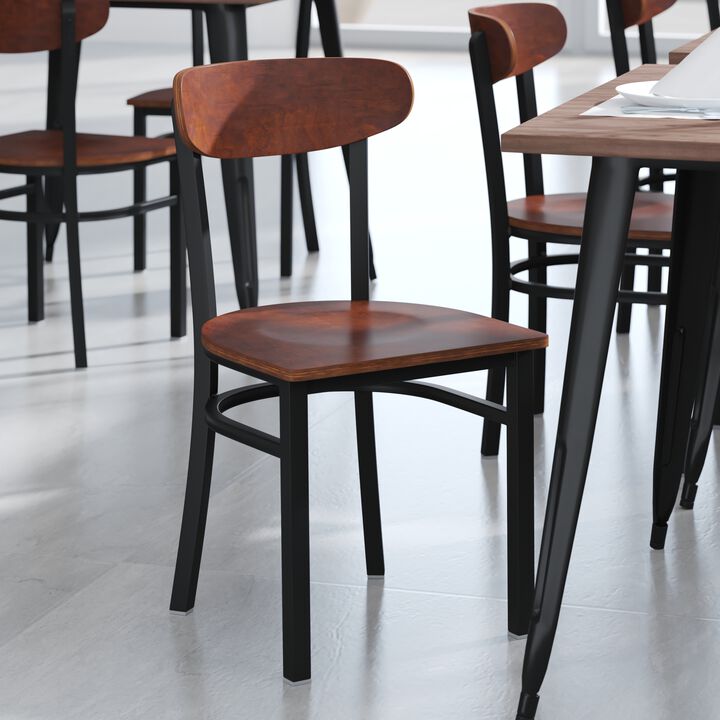 Metal/Wood Restaurant Chairs