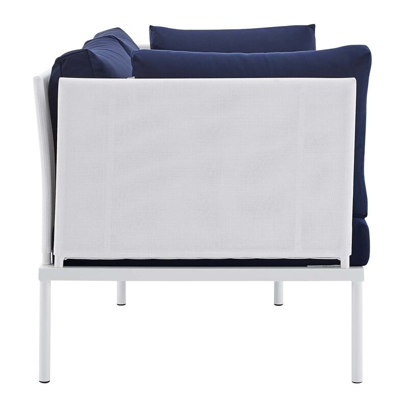 Modway - Harmony Sunbrella® Outdoor Patio Aluminum Loveseat