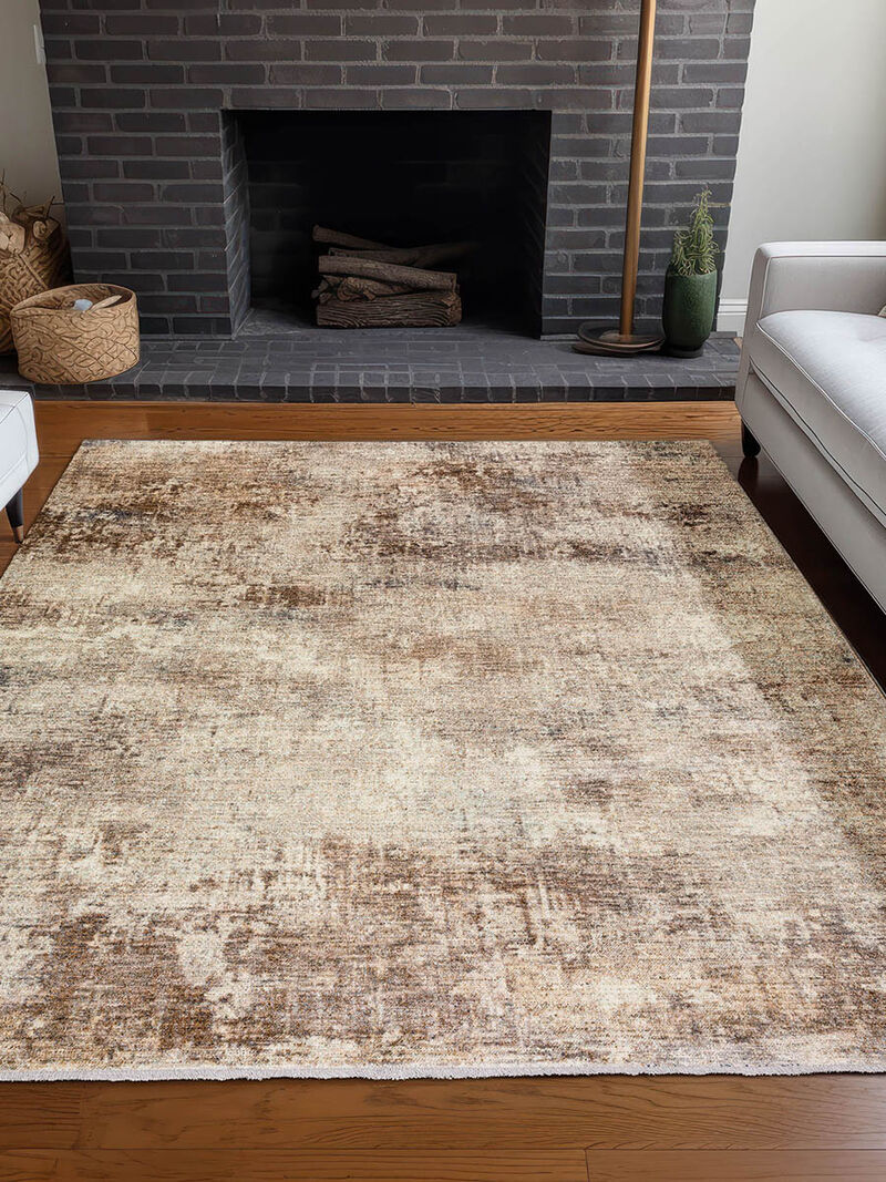 Neola NA8 Taupe 3' x 5' Rug