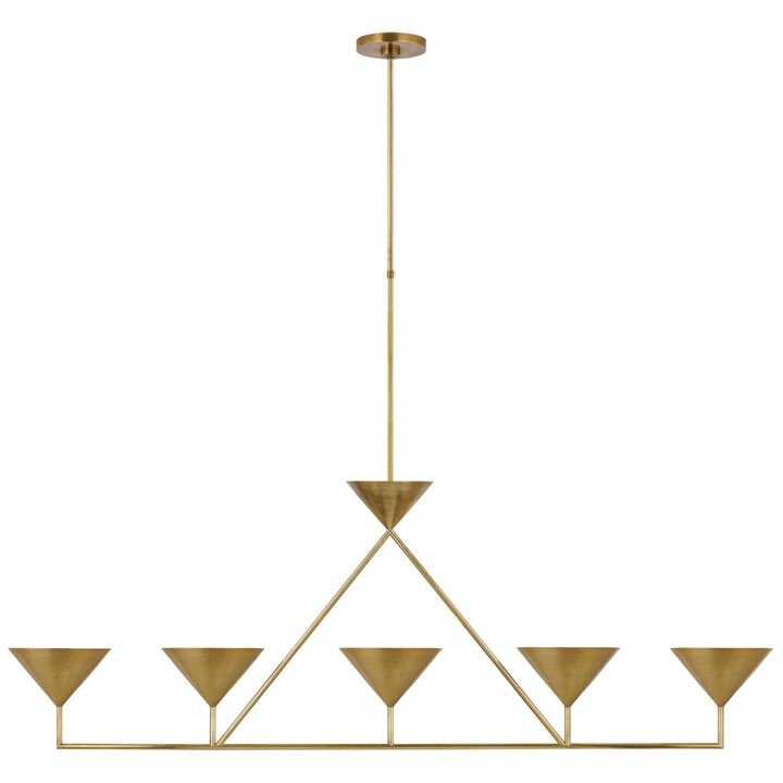 Orsay XL 5-Light Linear Chndlr