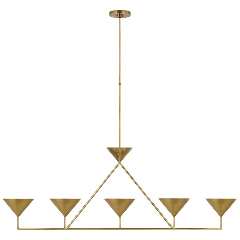 Orsay XL 5-Light Linear Chndlr