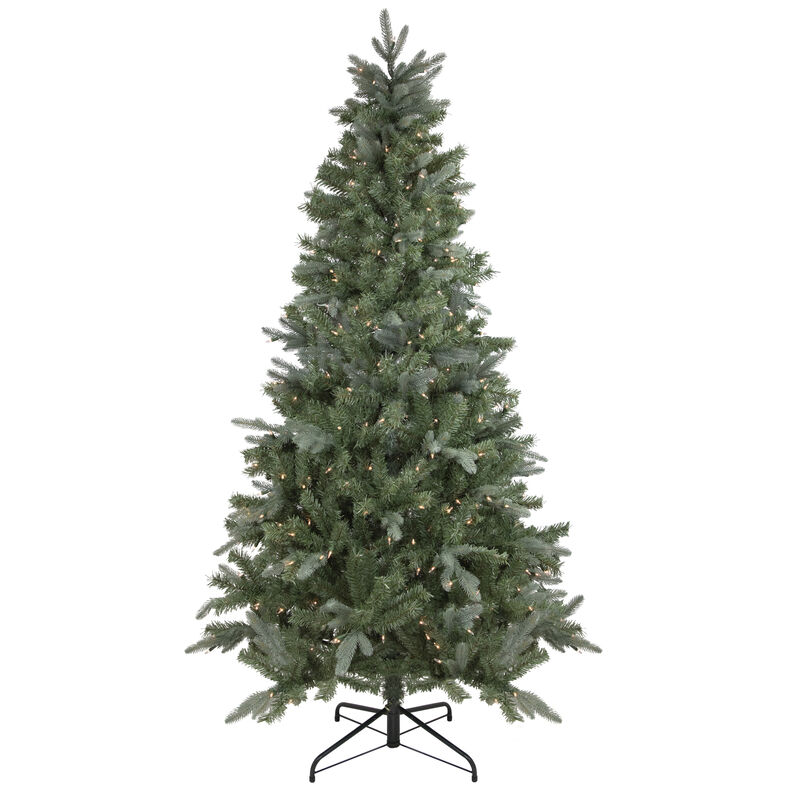 6.5' Pre-Lit Slim Granville Fraser Fir Artificial Christmas Tree  Clear Lights