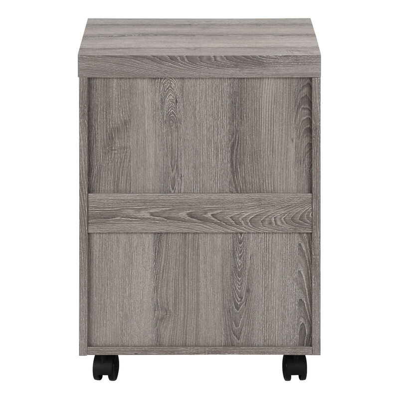 Monarch Specialties I 7049 File Cabinet, Rolling Mobile, Storage Drawers, Printer Stand, Office, Work, Laminate, Brown, Contemporary, Modern