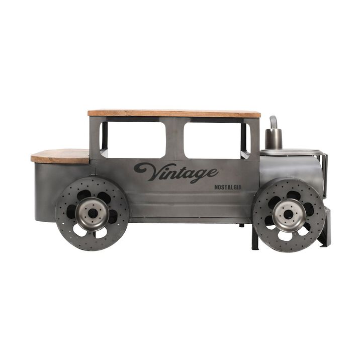 Jofran Glory Days Roadie 41 Vintage Truck Solid Wood and Metal Unique Coffee Table