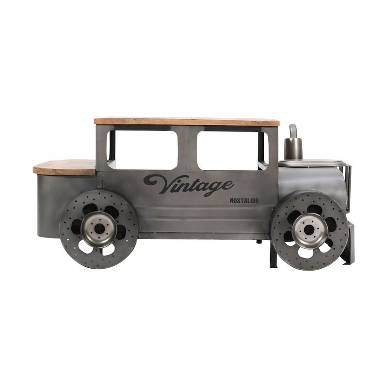Jofran Glory Days Roadie 41 Vintage Truck Solid Wood and Metal Unique Coffee Table