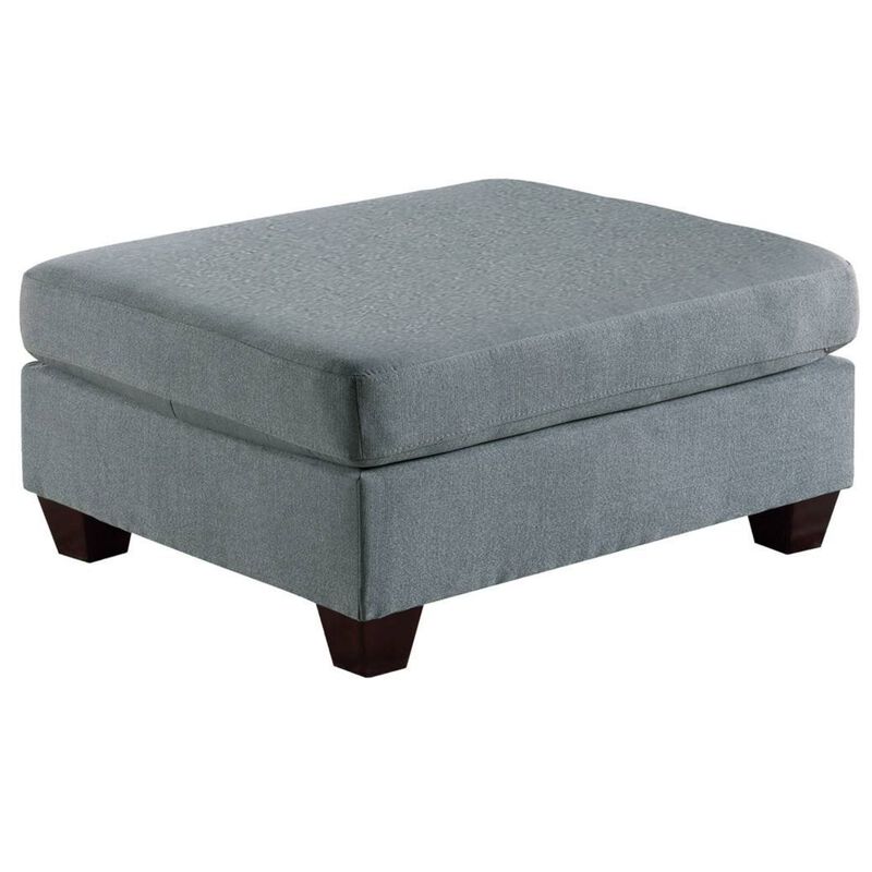 U-Sectional Couch Modular 6pc Set Sectional Sofa with Ottomans Living Room Furniture