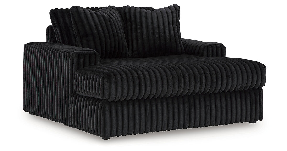 Midnight-Madness Oversized Chaise