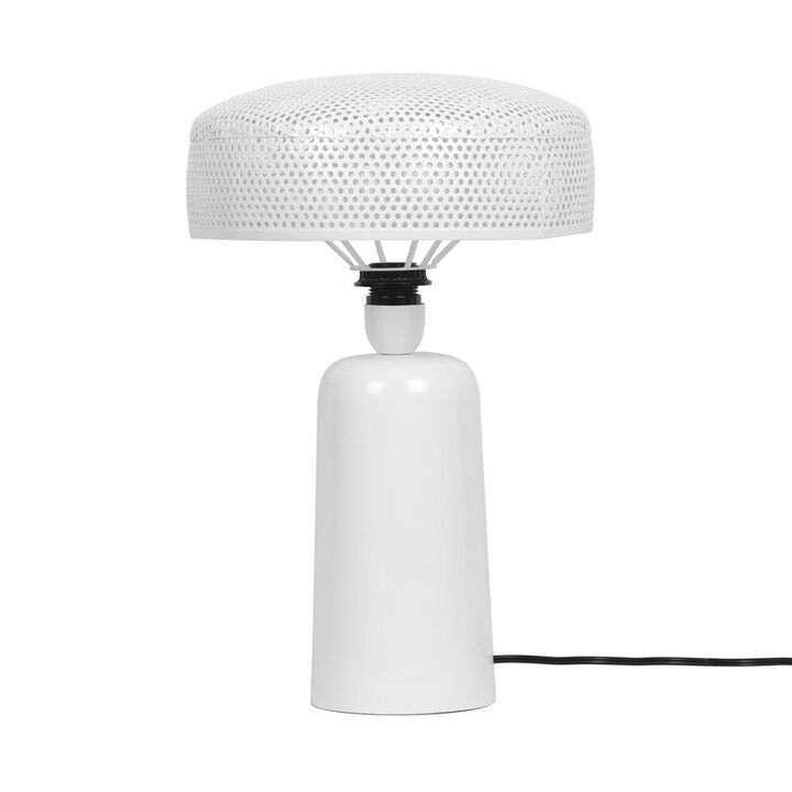 Belen Kox Modern White Metal Table Lamp, Belen Kox