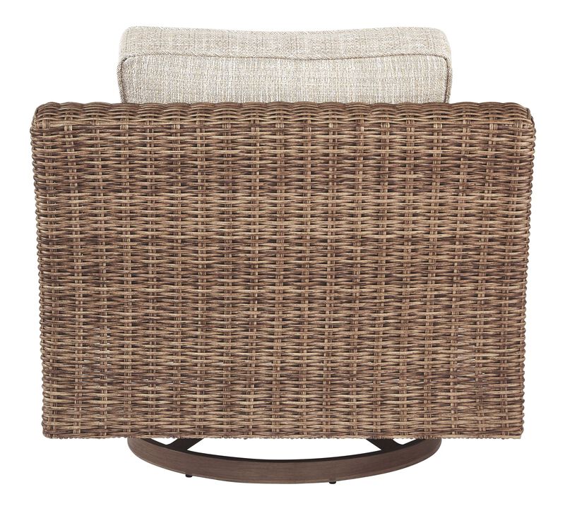 Beachcroft Outdoor Swivel Lounge with Cushion