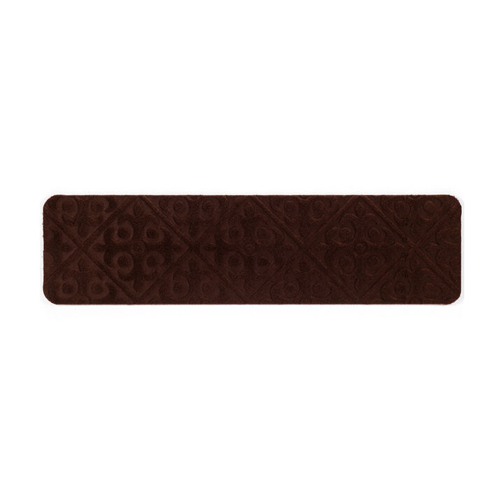 15Pcs Indoor Non-Slip Stair Carpet Mats for Wooden Steps