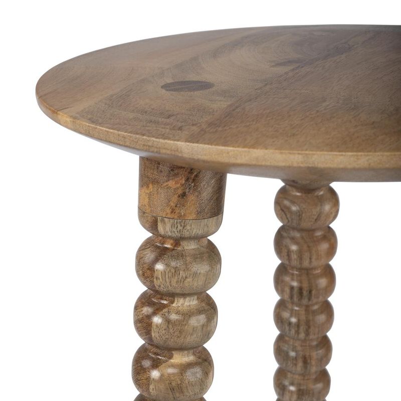 Butler Specialty Company Fluornoy Wood Side Table, Light Brown