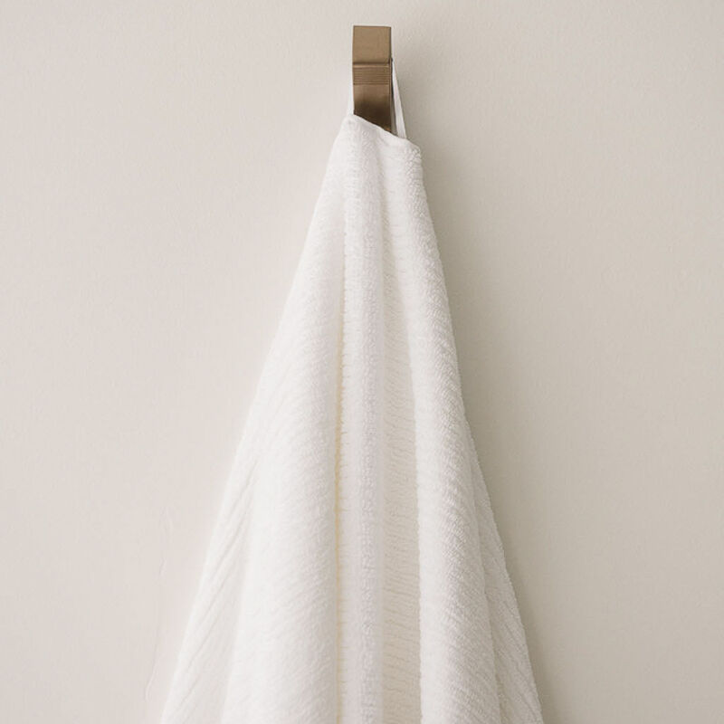 Ribbed Terry Bath Towels