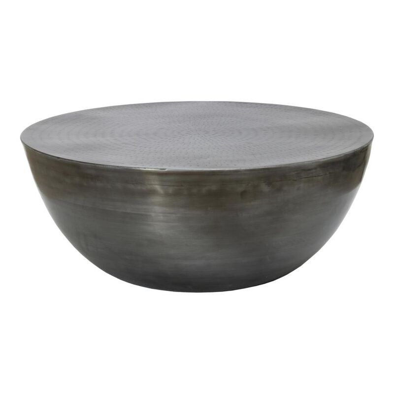 Moe�s Conga Coffee Table Antique Zinc