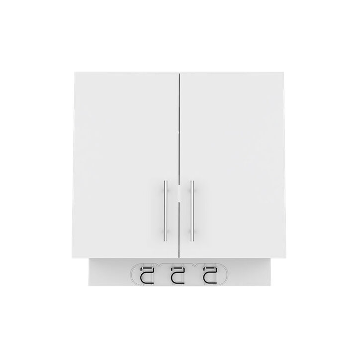 Storage Cabinet Alikuri Wall, Garage, White