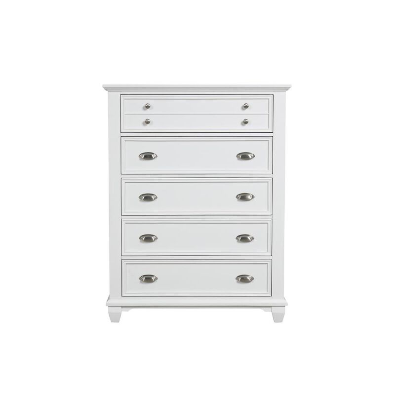New Classic Furniture Jamestown Chest- White