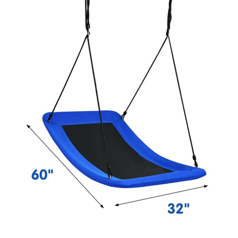 Hivvago 60 Inch Platform Tree Swing 700 lbs for Kids and Adults